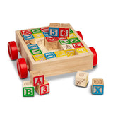 *NEW* Melissa & Doug Classic ABC Block Cart