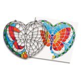 *NEW* Melissa & Doug Stained Glass Made Easy Butterfly