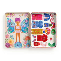 *NEW* Mudpuppy Magnetic Dress-Up Tin: Butterfly Bliss