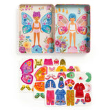 *NEW* Mudpuppy Magnetic Dress-Up Tin: Butterfly Bliss