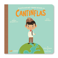 *NEW* Lil' Libros 'Around the World With Cantinflas' Board Book