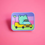 *NEW* Robot Dance Battle Car Frog Vinyl Sticker