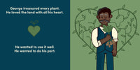 *NEW* BabyLit Little Naturalists Board Books - George Washington Carver Loved Plants