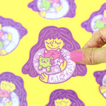 *NEW* Turtle's Soup 'Cat Lady' Vinyl Sticker