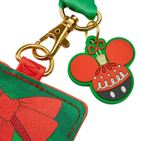 *FINAL SALE* Loungefly Disney Chip and Dale Ornaments Lanyard with Card Holder