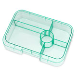 *NEW* Yumbox Tapas 5-Compartment Leakproof Bento Box - Bali Blue with Clear Aqua Tray