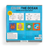 *NEW* Mudpuppy Color Magic Bath Book: Color the Ocean