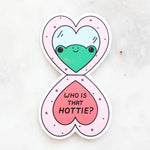 Tender Ghost 'Who Is That Hottie' Vinyl Sticker