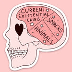 Tender Ghost 'Current Existential Crisis' Vinyl Sticker