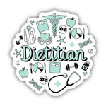Big Moods 'Dietitian' Vinyl Sticker