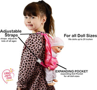 *FINAL SALE* The New York Doll Collection Baby Carrier