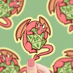*NEW* Turtle's Soup Dragon D20 Vinyl Sticker