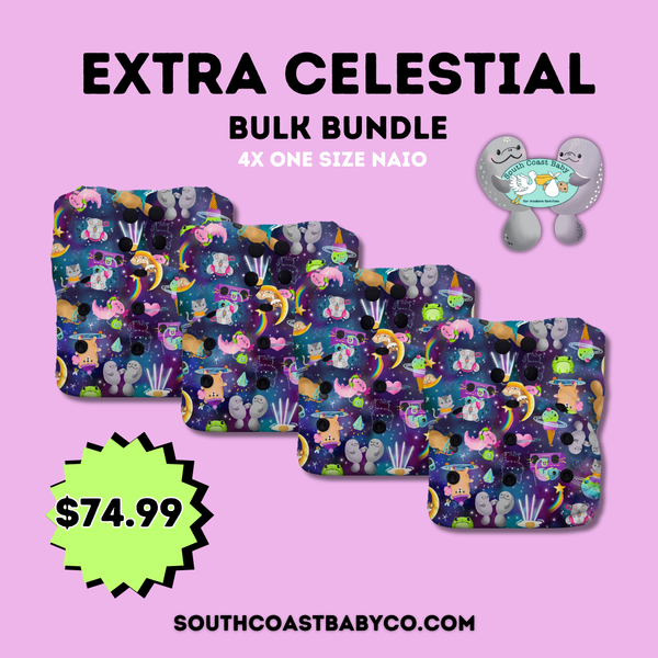 Extra Celestial Bulk Diaper Bundle