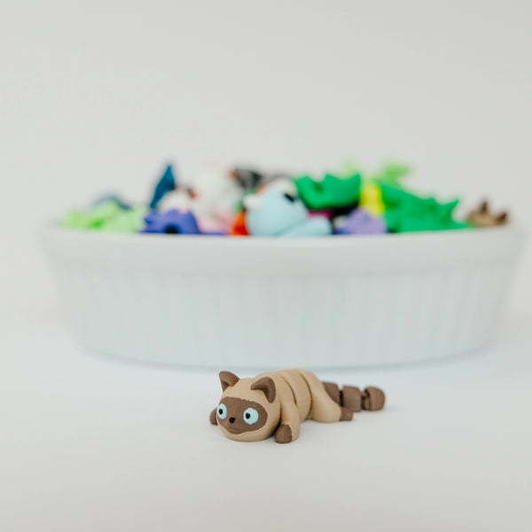 *NEW* Ruby's Dragons Tiny 3D Printed Cat Fidgets