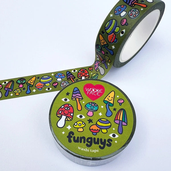 *COMING SOON* Wokeface Funguys Washi Tape