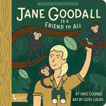 *NEW* BabyLit Little Naturalists Board Books - Jane Goodall Is a Friend to All