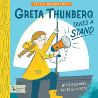 *NEW* BabyLit Little Naturalists Board Books - Greta Thunberg Takes A Stand