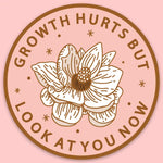 Tender Ghost 'Growth Hurts' Vinyl Sticker