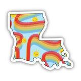 *NEW* Big Moods Vinyl Stickers - Louisiana