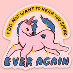Tender Ghost 'Hear You Speak' Vinyl Sticker