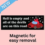 Tender Ghost 'Hell Is Empty' Bumper Magnet