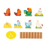 *NEW* Janod My First Henhouse Wooden Toy Set
