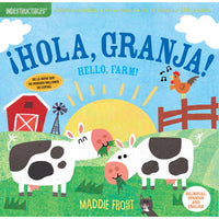 Indestructibles Books - ¡Hola, Granja! / Hello, Farm!