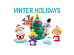 *NEW* Fat Brain Hey Clay Winter Holiday Claymates