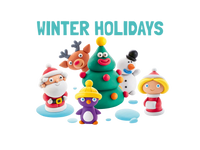 *NEW* Fat Brain Hey Clay Winter Holiday Claymates