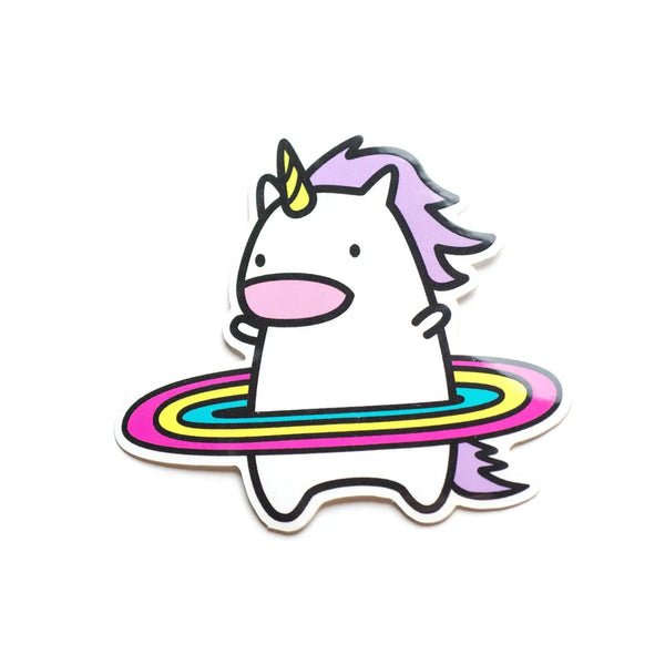 *NEW* Robot Dance Battle Hula Unicorn Vinyl Sticker