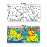 *COMING SOON* Mudpuppy Color Magic Bath Book: I Love You, Baby