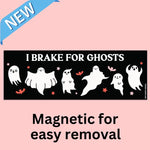 Tender Ghost 'I Brake for Ghosts' Bumper Magnet