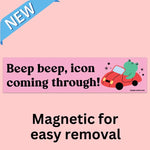 Tender Ghost 'Icon' Bumper Magnet