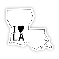 *NEW* Big Moods Vinyl Stickers - Louisiana