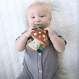 Itzy Ritzy Itzy Pal Plush & Teether - Mushroom