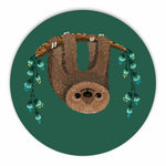 Exclusive Jungle Gems Sloth Vinyl Sticker