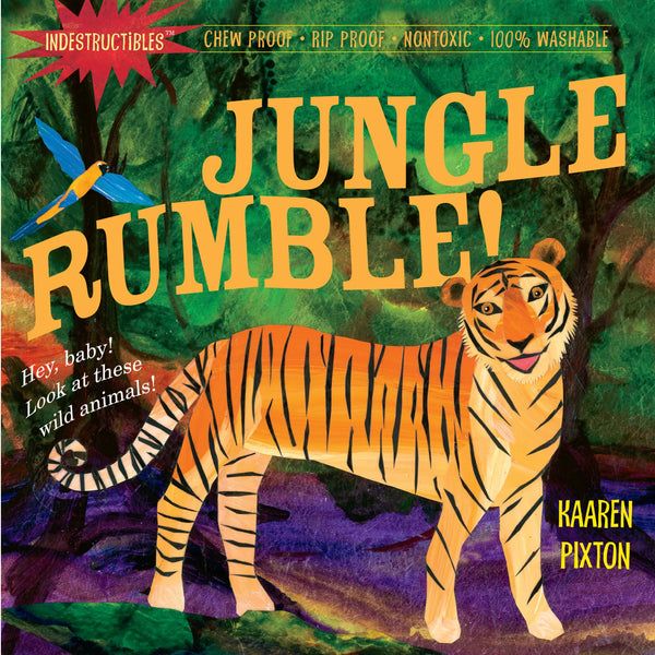*NEW* Indestructibles Books - Jungle Rumble!