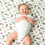 *NEW* Little Hometown Muslin Swaddle Blanket - Louisiana Baby
