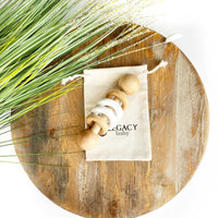 *NEW* Legacy Silicone & Wood Rattle
