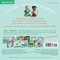 *NEW* Indestructibles Books - Let's Be Kind
