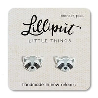 Lilliput Little Things Earrings - Raccoons