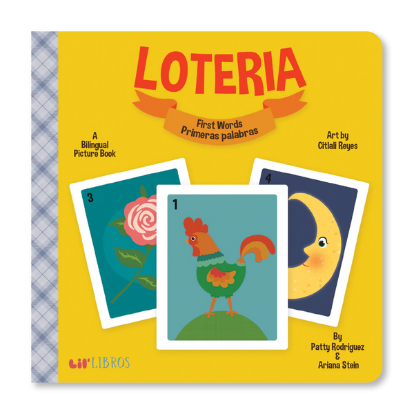 Lil' Libros 'Loteria: First Words' Board Book