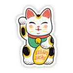 Big Moods 'Feelin Lucky' Cat Vinyl Sticker
