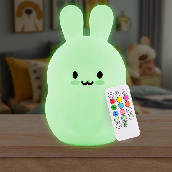 LumiPets Color Changing Nightlight - Bunny