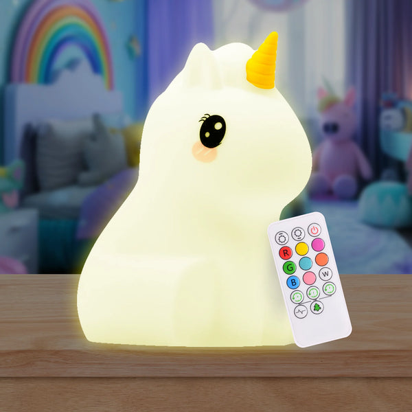 LumiPets Color Changing Nightlight - Unicorn