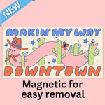 Tender Ghost 'Makin My Way Downtown' Bumper Magnet