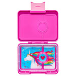 Yumbox Snack Size Leakproof Bento Box - Malibu Purple with Unicorn Tray