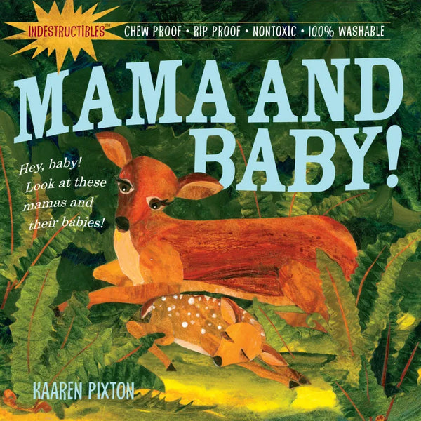 *NEW* Indestructibles Books - Mama and Baby!