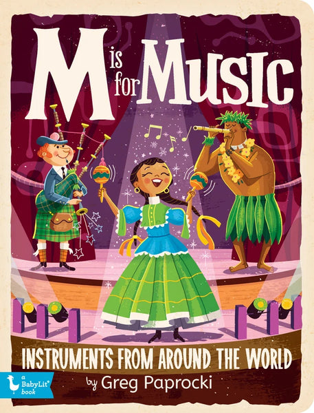 *NEW* BabyLit Alphabet Books - M is for Music