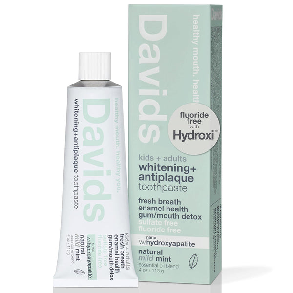 *COMING SOON* Davids Kids + Adults Nano-Hydroxyapatite Premium Toothpaste - Mild Mint